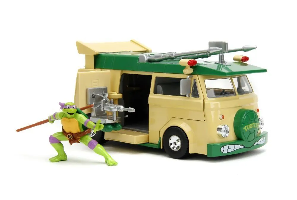 Teenage Mutant Ninja Turtles (TV'87) - HWR Party Wagon w/Donatello 1:24 Scale Vehicle - Image 3