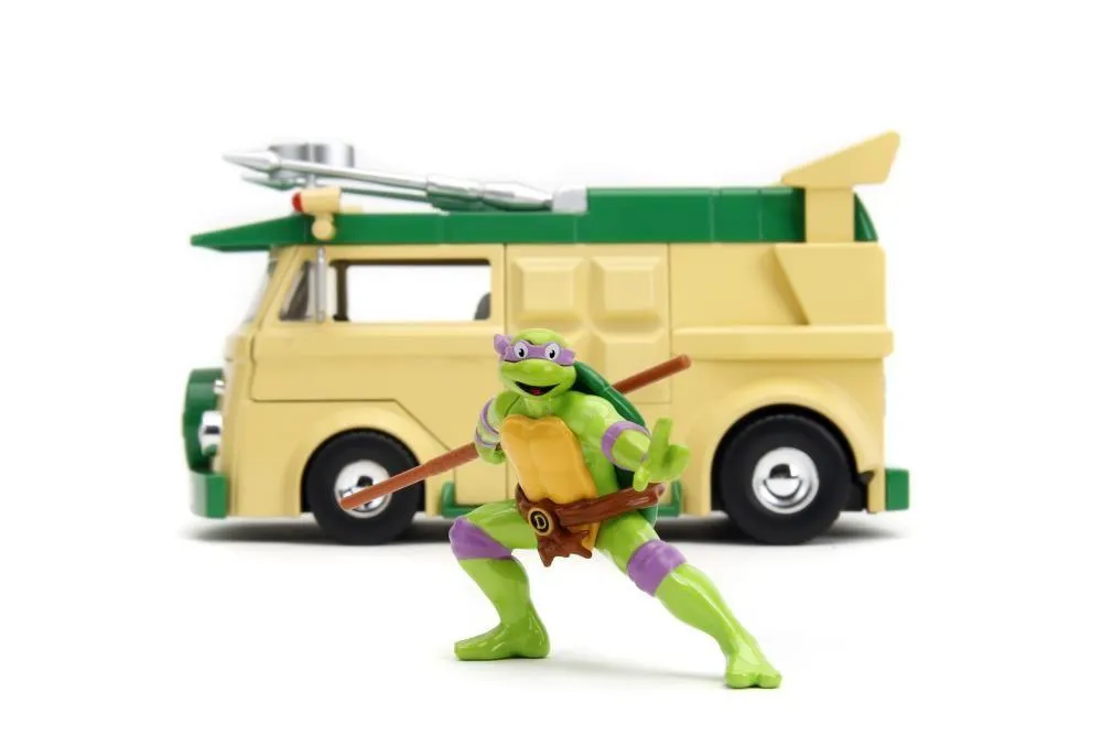 Teenage Mutant Ninja Turtles (TV'87) - HWR Party Wagon w/Donatello 1:24 Scale Vehicle - Image 4