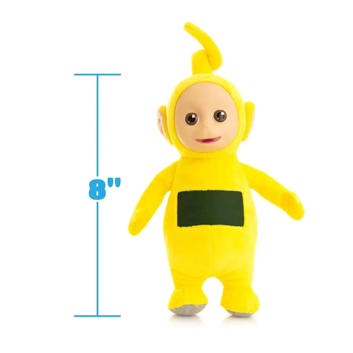 Teletubbies - Laa Laa 8'' Plush with Interactive Color Changing Belly Patch - Image 3
