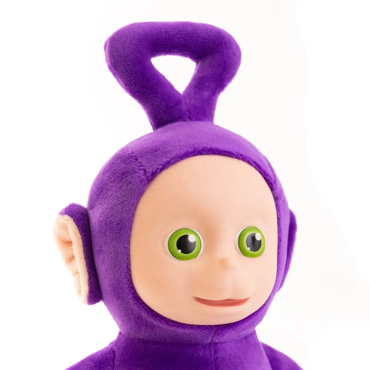 Teletubbies - Tinky Winky 8'' Plush with Interactive Color Changing Belly Patch - Image 6