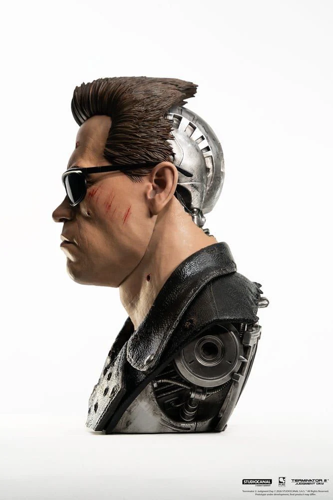 Terminator 2 - T-800 Model 101 Battle Damaged Art Mask - Image 6