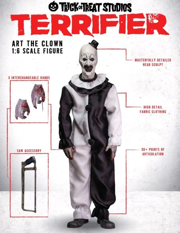 Terrifier - Art the Clown 1:6 Scale 12" Action Figure