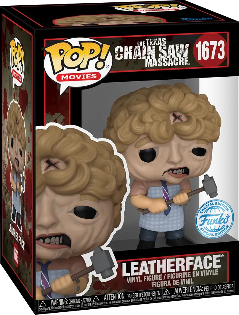 Texas Chainsaw Massacre - Leatherface with Hammer US Exclusive Pop! Vinyl [RS] - Image 3