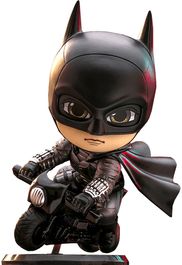 The Batman - Batman and Batcycle Cosbaby Set