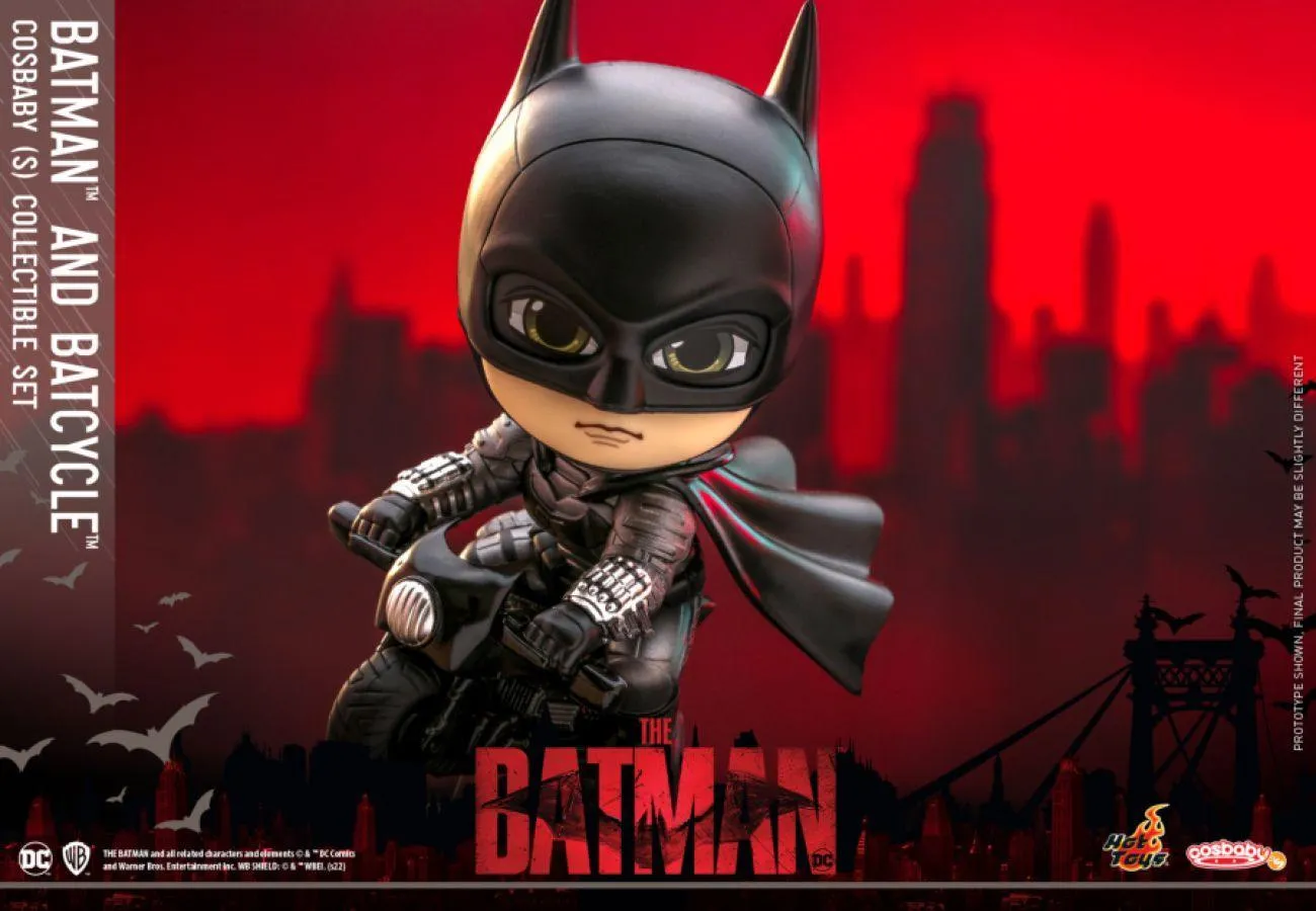 The Batman - Batman and Batcycle Cosbaby Set - Image 3