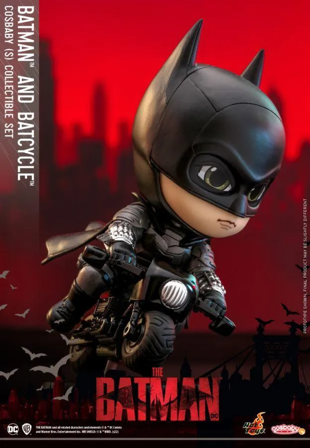 The Batman - Batman and Batcycle Cosbaby Set - Image 4