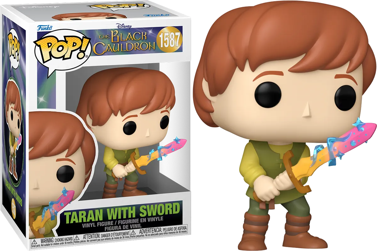The Black Cauldron - Taran with Sword Pop! Vinyl
