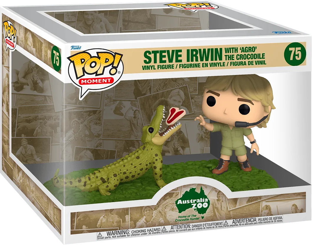 The Crocodile Hunter - Steve Irwin with Agro Pop! Moment - Image 3