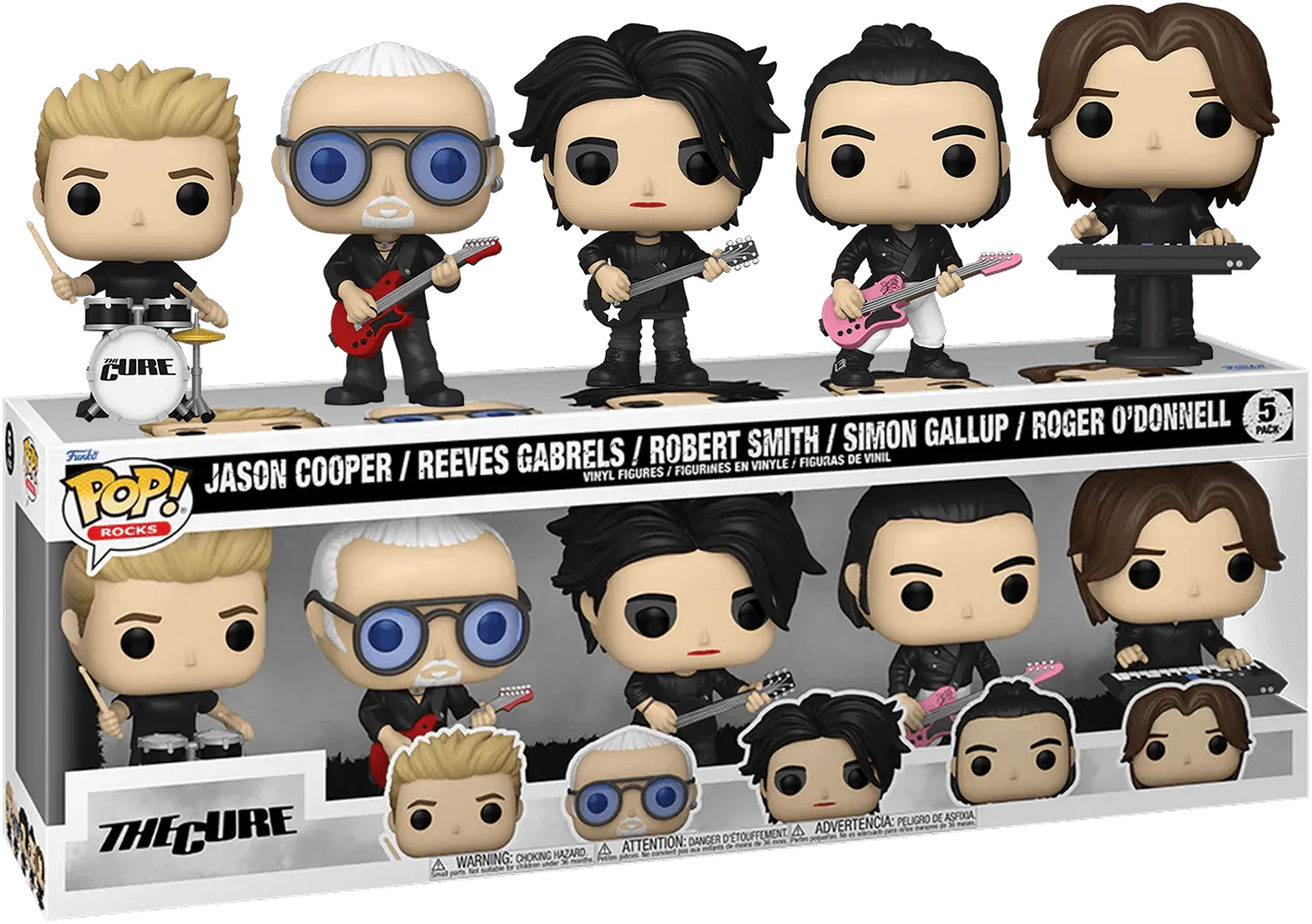 The Cure - Pop! Vinyl 5-Pack