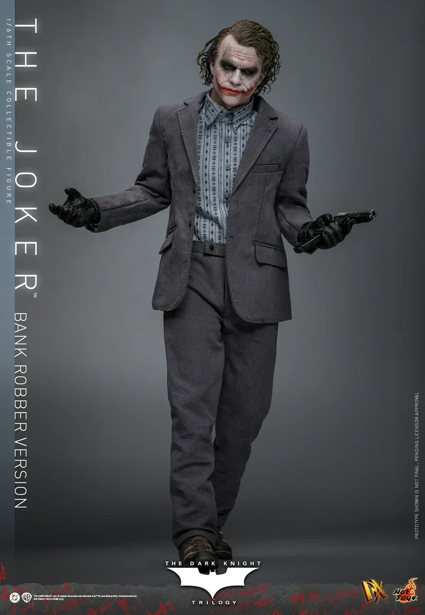 The Dark Knight - The Joker (Bank Robber Version) 1:6 Scale Collectable Action Figure - Image 11