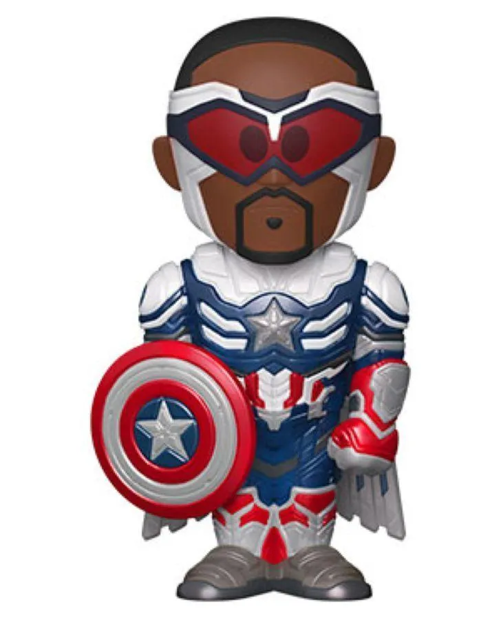 The Falcon and the Winter Soldier - Captain America (with chase) Vinyl Soda - Image 3