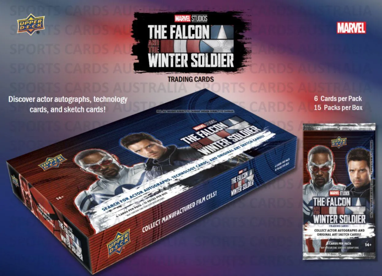 The Falcon and the Winter Soldier - Trading Cards (Display of 15) - Image 2