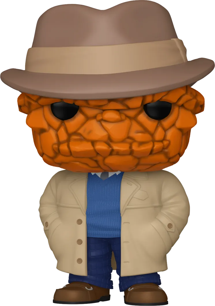 The Fantastic Four (2025) - The Thing (Trench Coat) US Exclusive Pop! Vinyl [RS] - Image 2