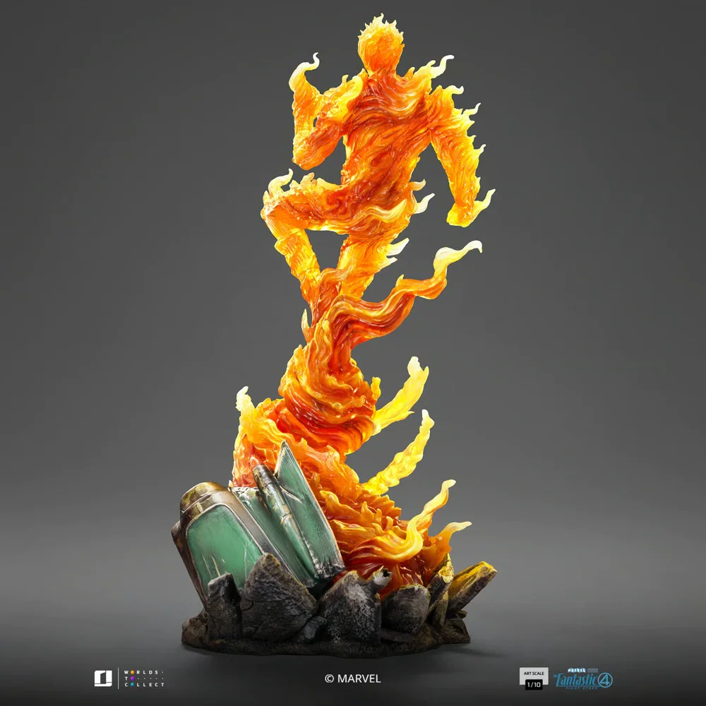 The Fantastic Four: First Steps - Human Torch 1:10 Scale Statue - Image 14