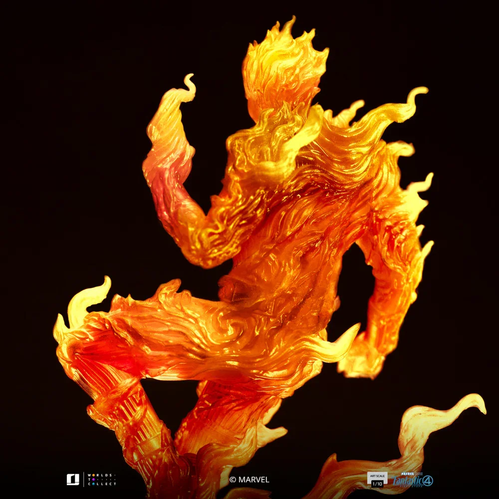 The Fantastic Four: First Steps - Human Torch 1:10 Scale Statue - Image 5