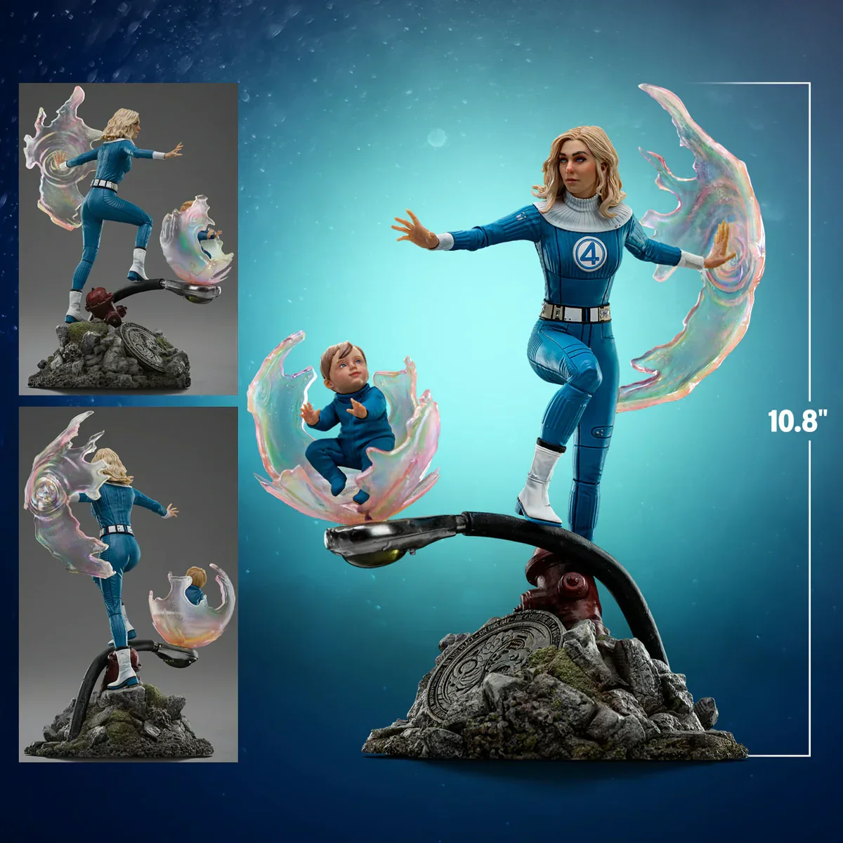 The Fantastic Four: First Steps - Invisible Woman 1:10 Scale Statue - Image 3