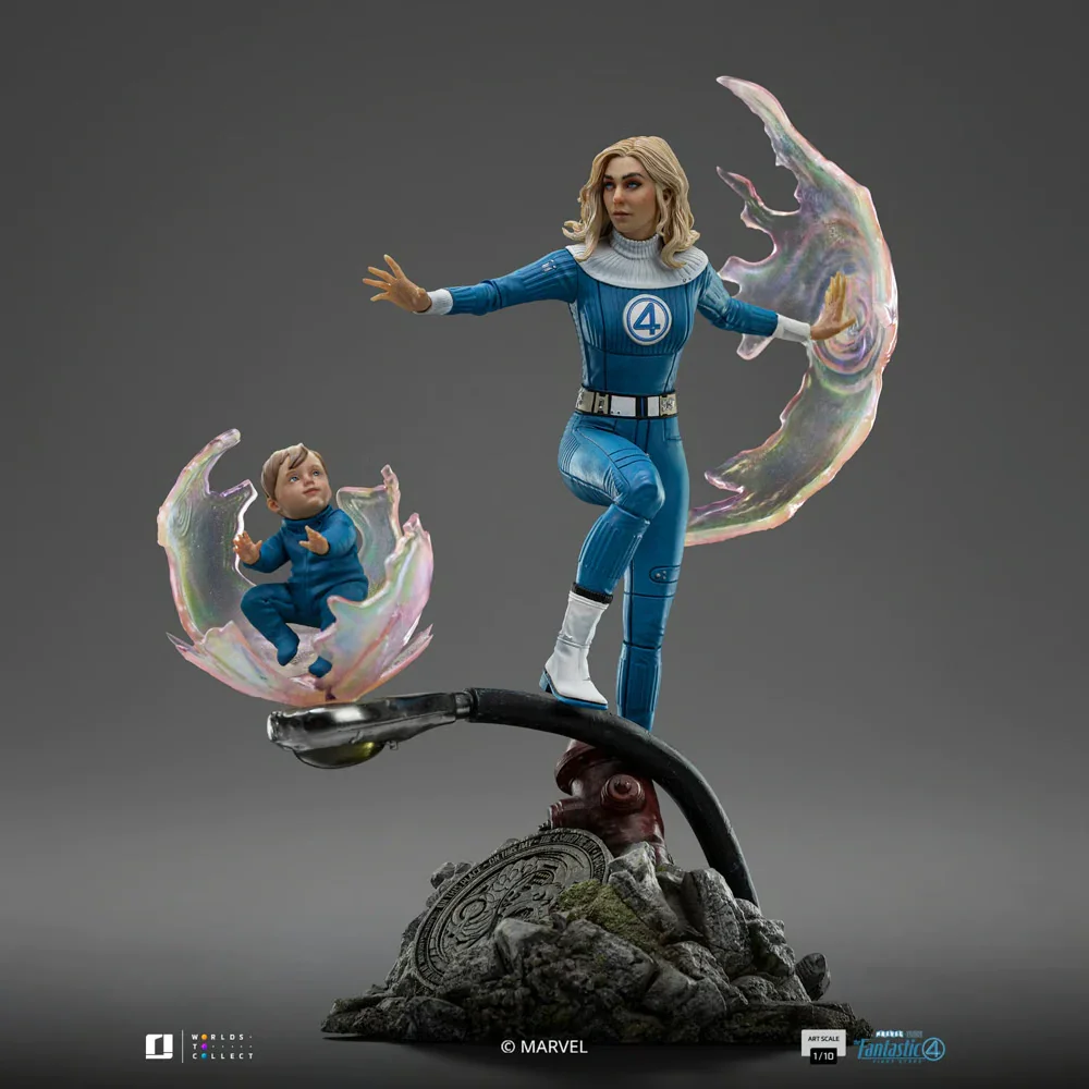 The Fantastic Four: First Steps - Invisible Woman 1:10 Scale Statue - Image 9