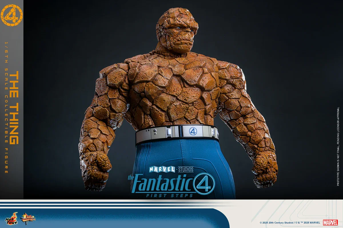 The Fantastic Four: First Steps - The Thing 1:6 Scale Collectable Action Figure - Image 15