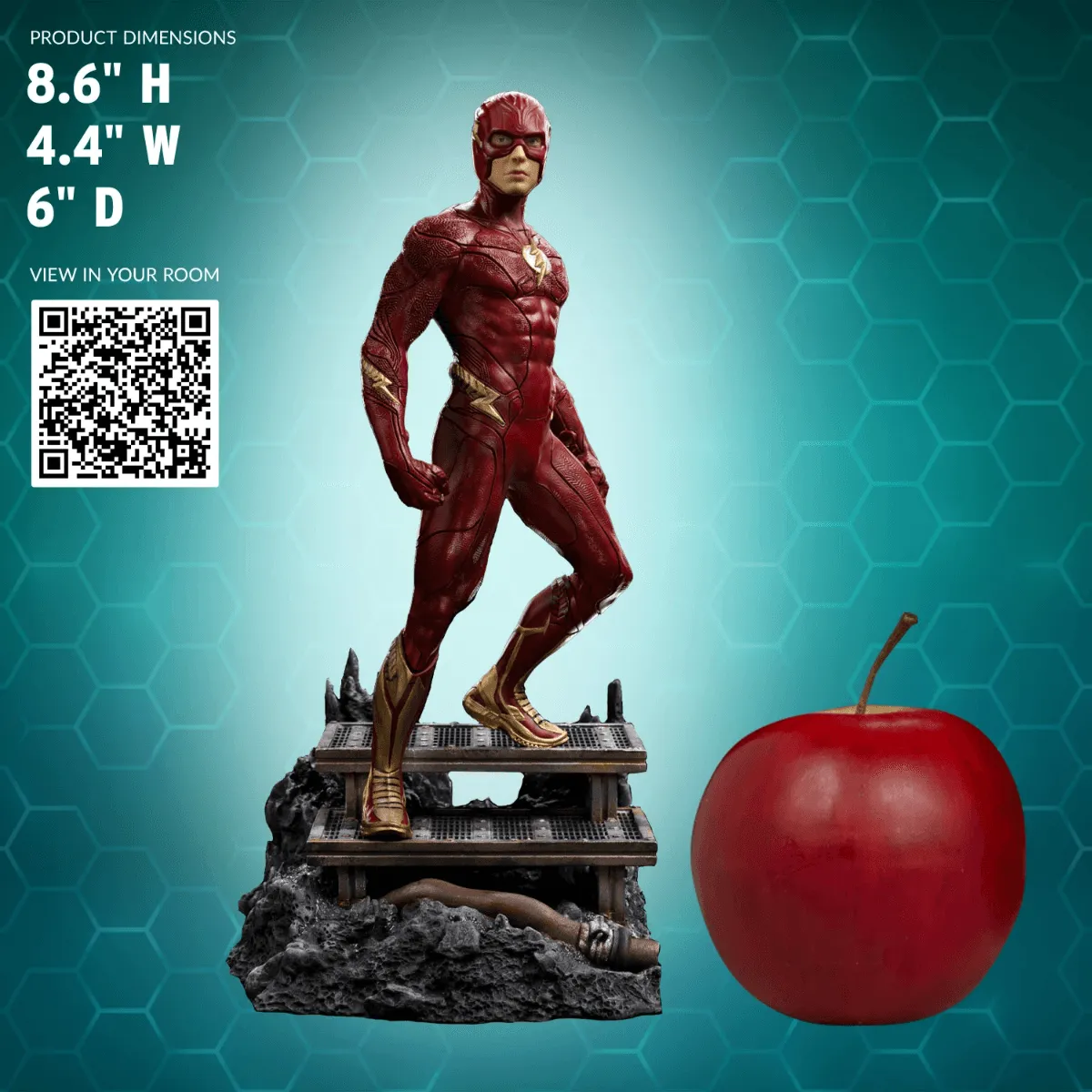 The Flash (2023) - Flash 1:10 Scale Statue - Image 3