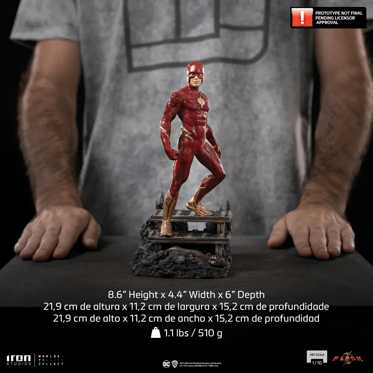 The Flash (2023) - Flash 1:10 Scale Statue - Image 4