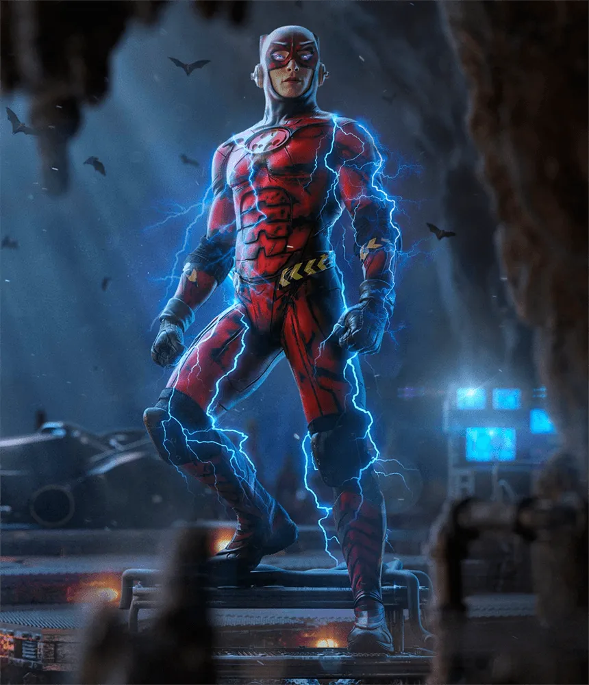 The Flash (2023) - Flash (Alt) 1:10 Scale Statue - Image 2