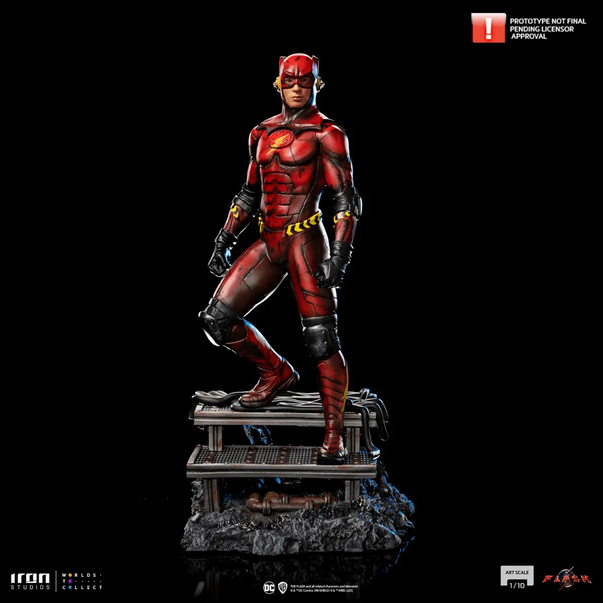 The Flash (2023) - Flash (Alt) 1:10 Scale Statue - Image 3