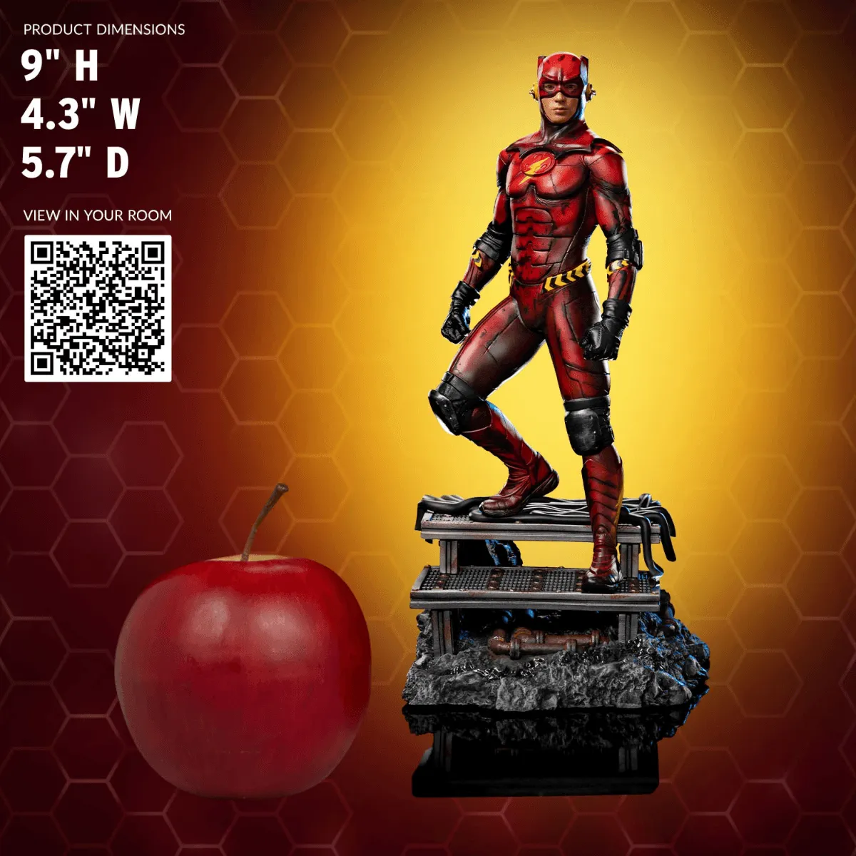 The Flash (2023) - Flash (Alt) 1:10 Scale Statue - Image 5