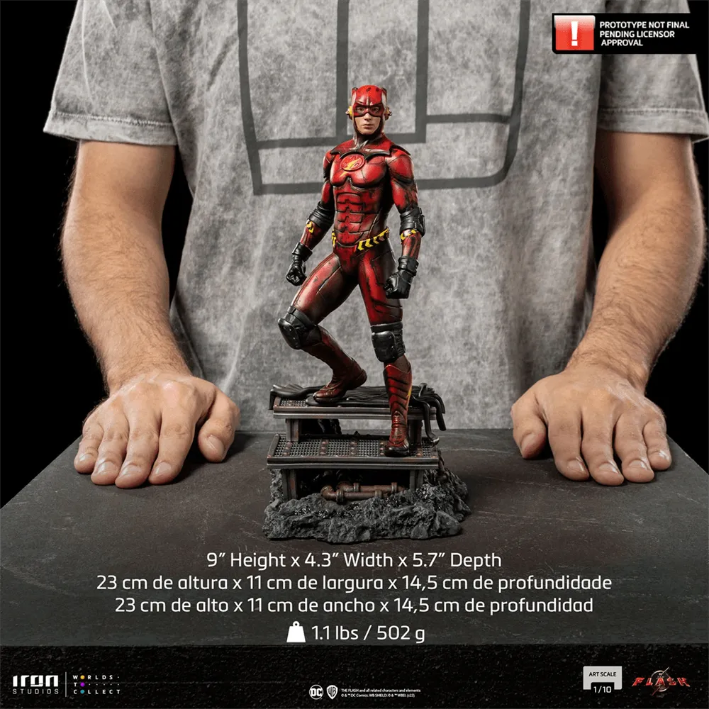 The Flash (2023) - Flash (Alt) 1:10 Scale Statue - Image 6