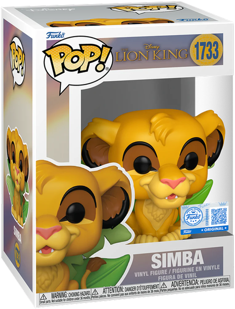 The Lion King - Simba US Exclusive Pop! Vinyl [RS] - Image 3