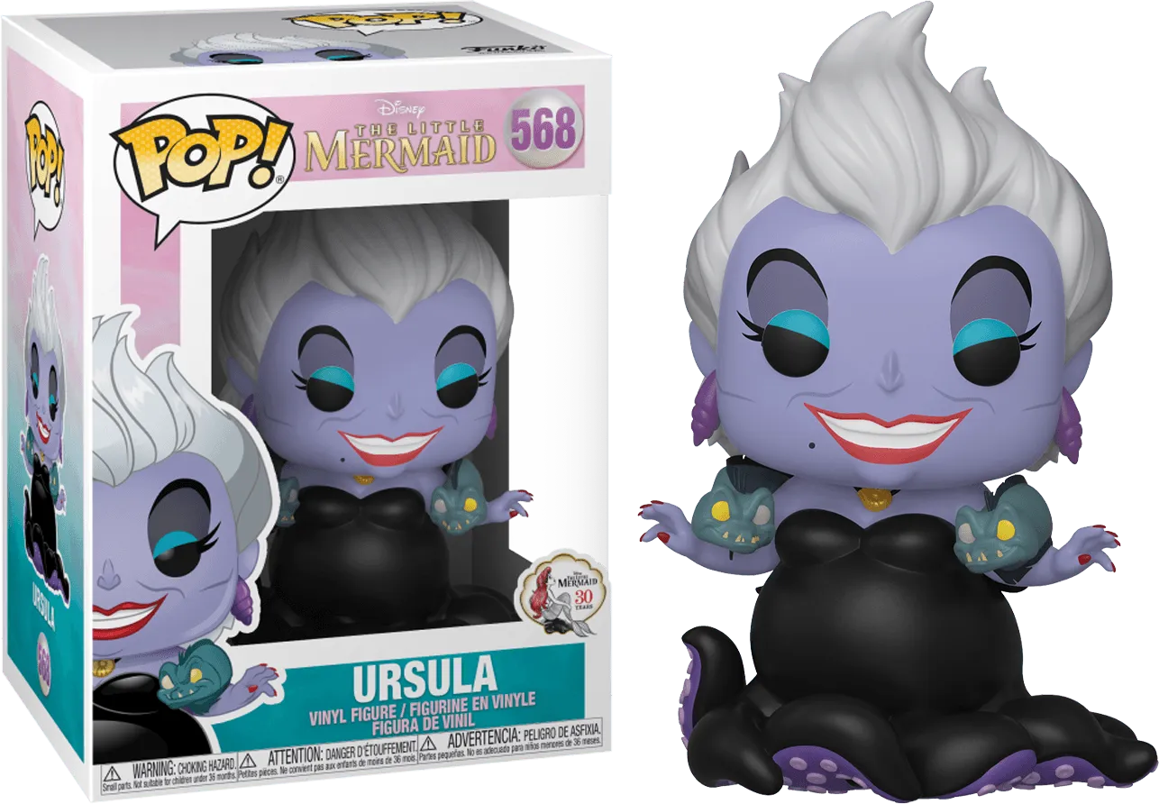 The Little Mermaid - Ursula with Eels Pop! Vinyl