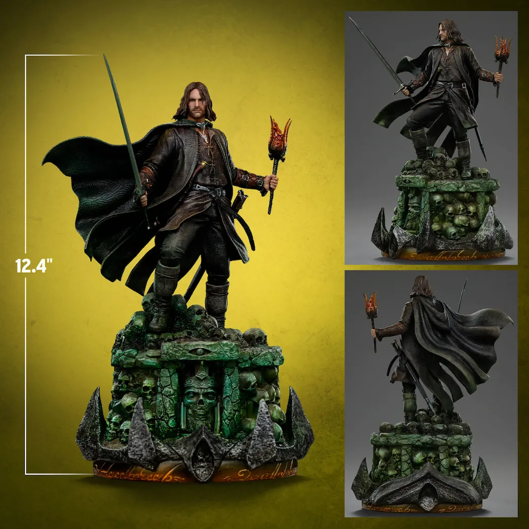 The Lord of the Rings - Aragorn Unleashed 1:10 Scale Statue - Image 3
