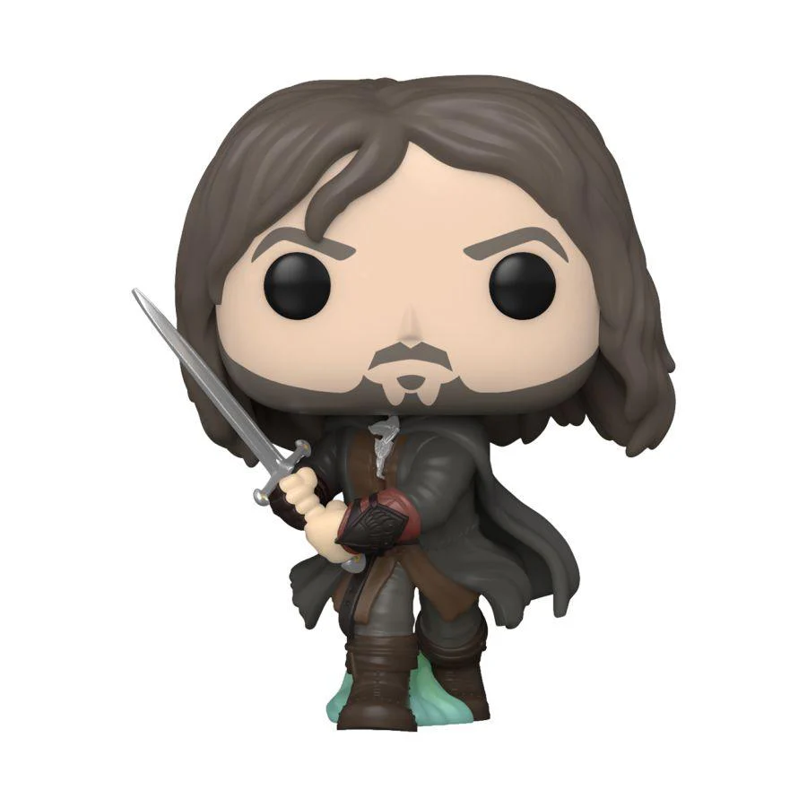 The Lord of the Rings - Aragorn US Exclusive Glow Pop! Vinyl [RS] - Image 2