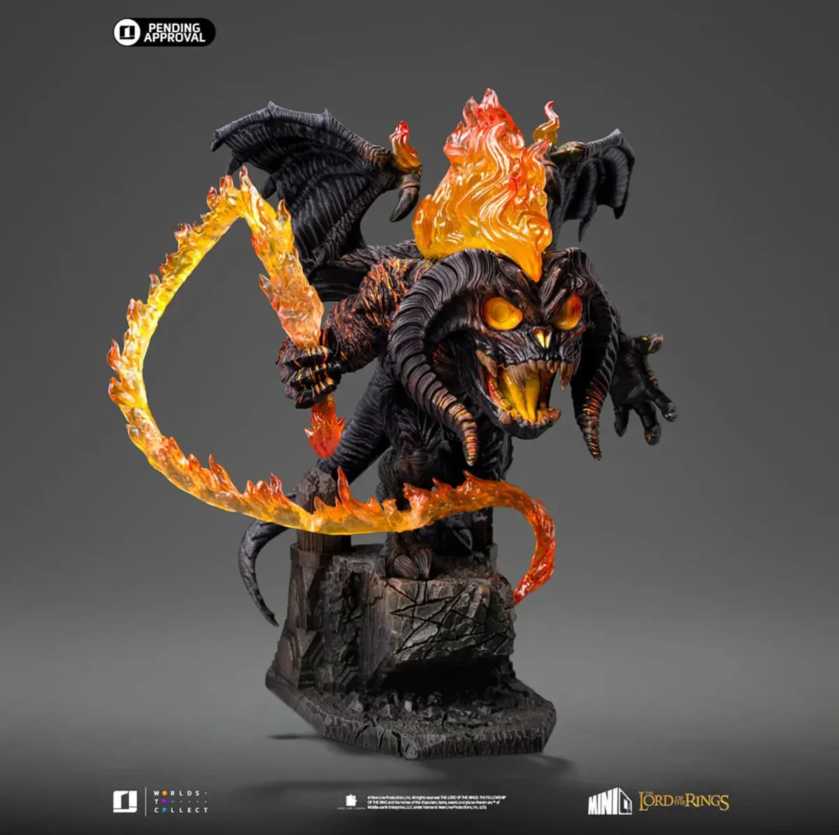 The Lord of the Rings - Balrog MiniCo Vinyl Figure - Image 6