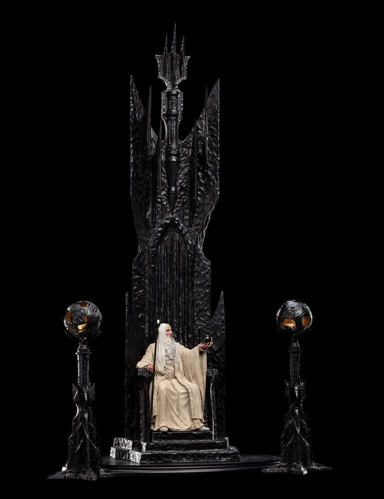 The Lord of the Rings - Saruman the White on Throne 1:6 Scale Statue - Image 8