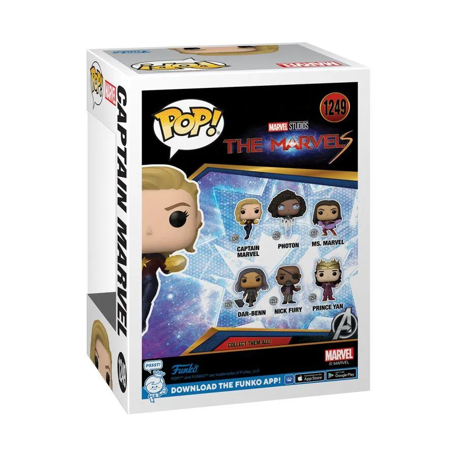 The Marvels (2023) - Captain Marvel Pop! Vinyl - Image 4