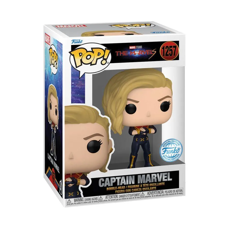 The Marvels (2023) - Captain Marvel US Exclusive Pop! Vinyl [RS] - Image 3