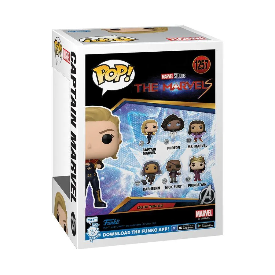 The Marvels (2023) - Captain Marvel US Exclusive Pop! Vinyl [RS] - Image 4