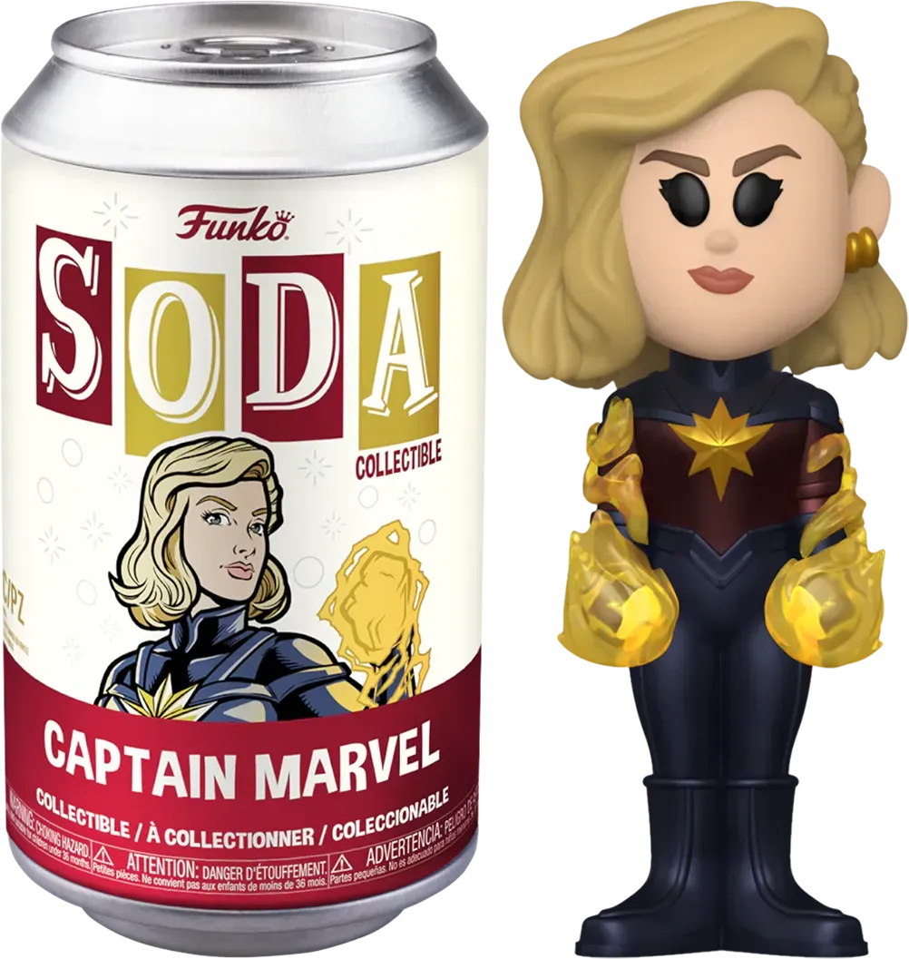 The Marvels (2023) - Captain Marvel Vinyl Soda