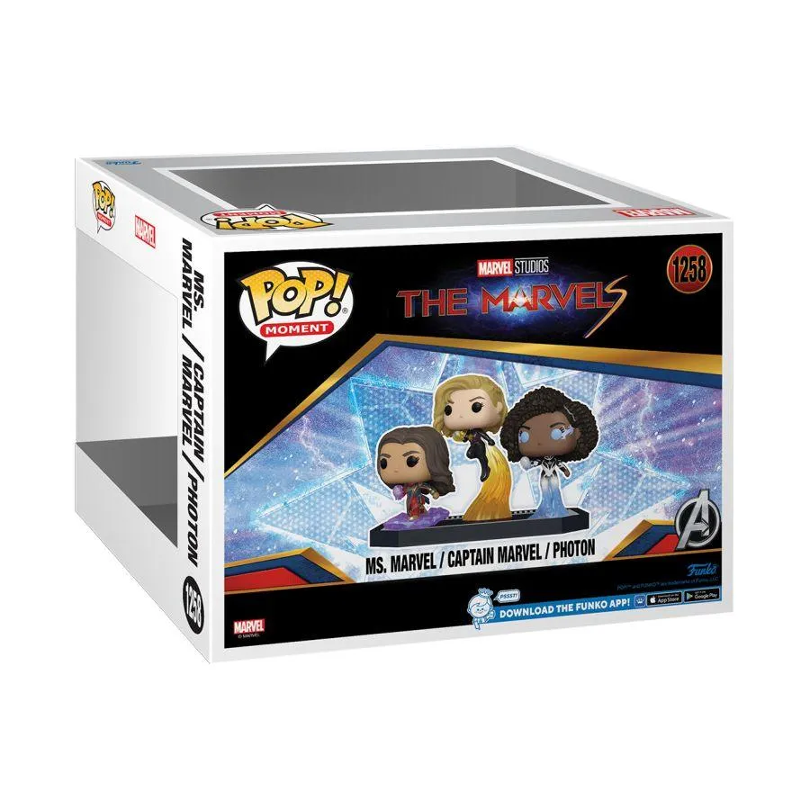 The Marvels (2023) - Ms. Marvel, Captain Marvel & Photon US Exclusive Pop! Movie Moment [RS] - Image 3