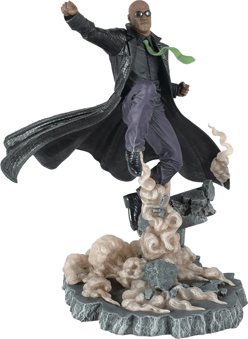The Matrix - Morpheus Deluxe Gallery PVC Statue