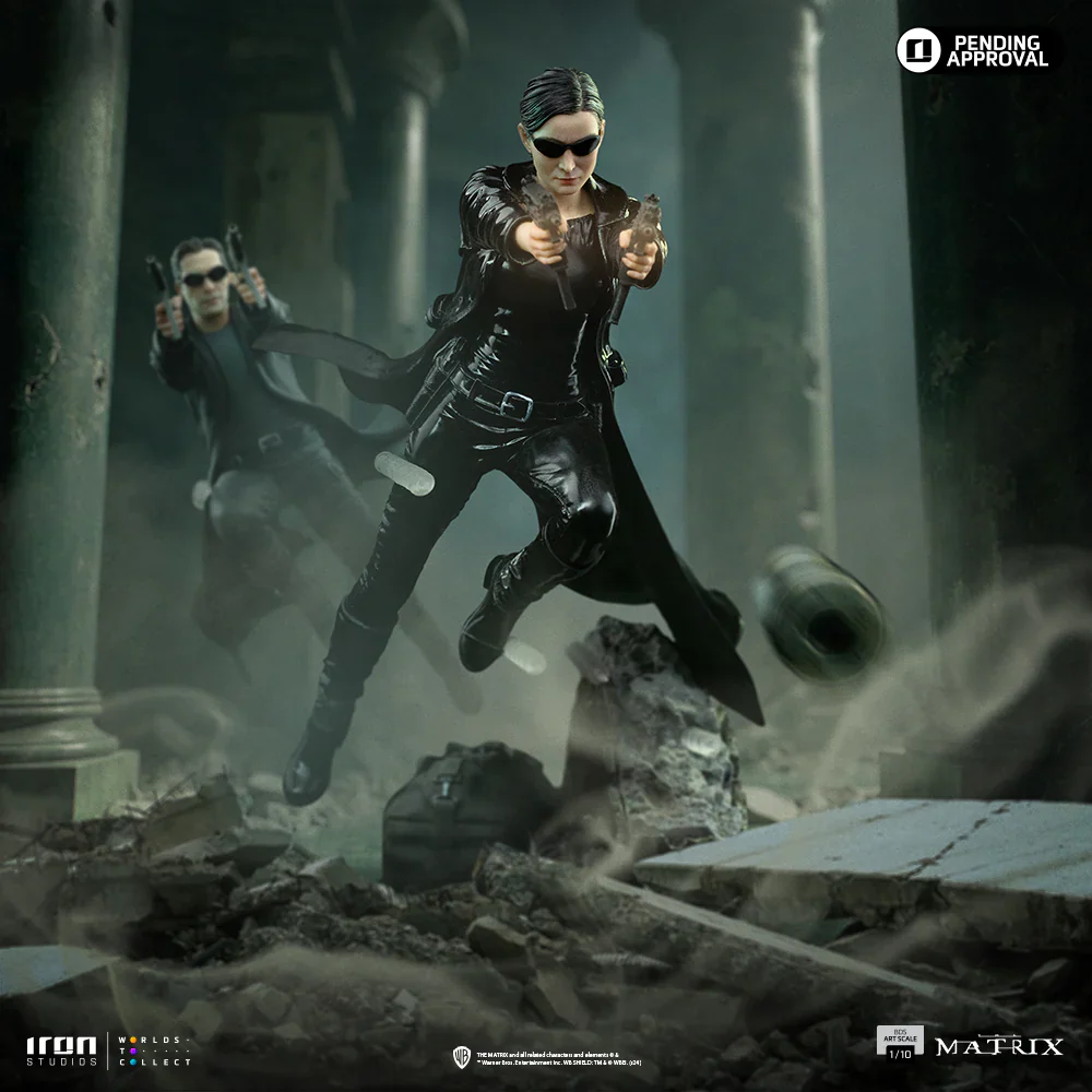 The Matrix - Trinity 1:10 Scale Statue - Image 14