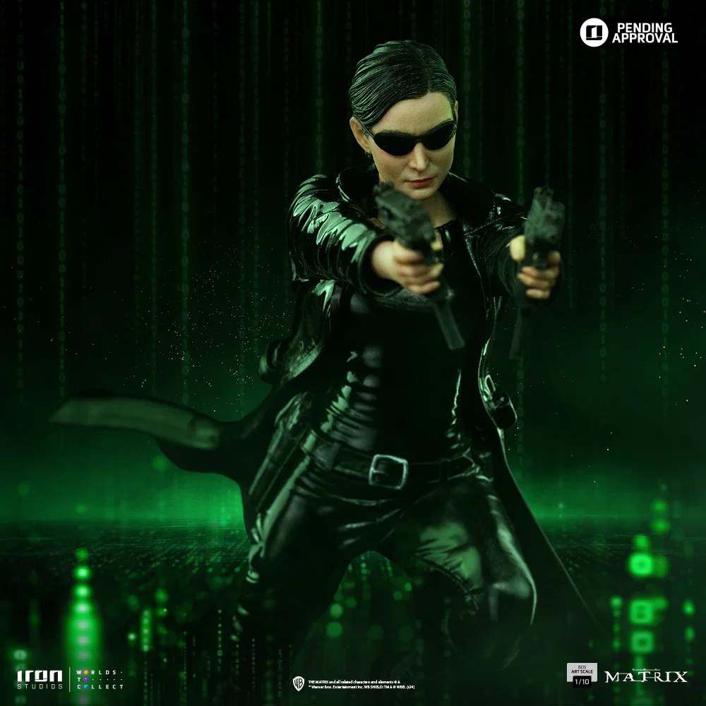 The Matrix - Trinity 1:10 Scale Statue - Image 2