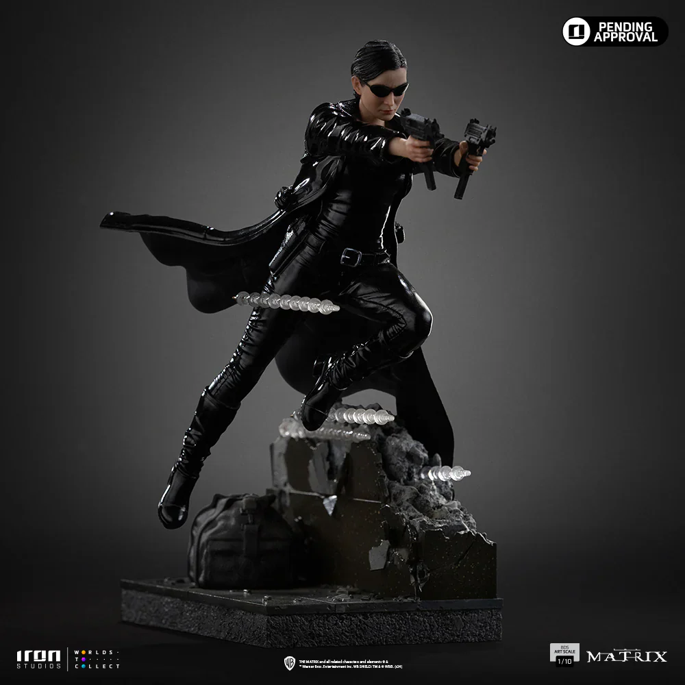 The Matrix - Trinity 1:10 Scale Statue - Image 3