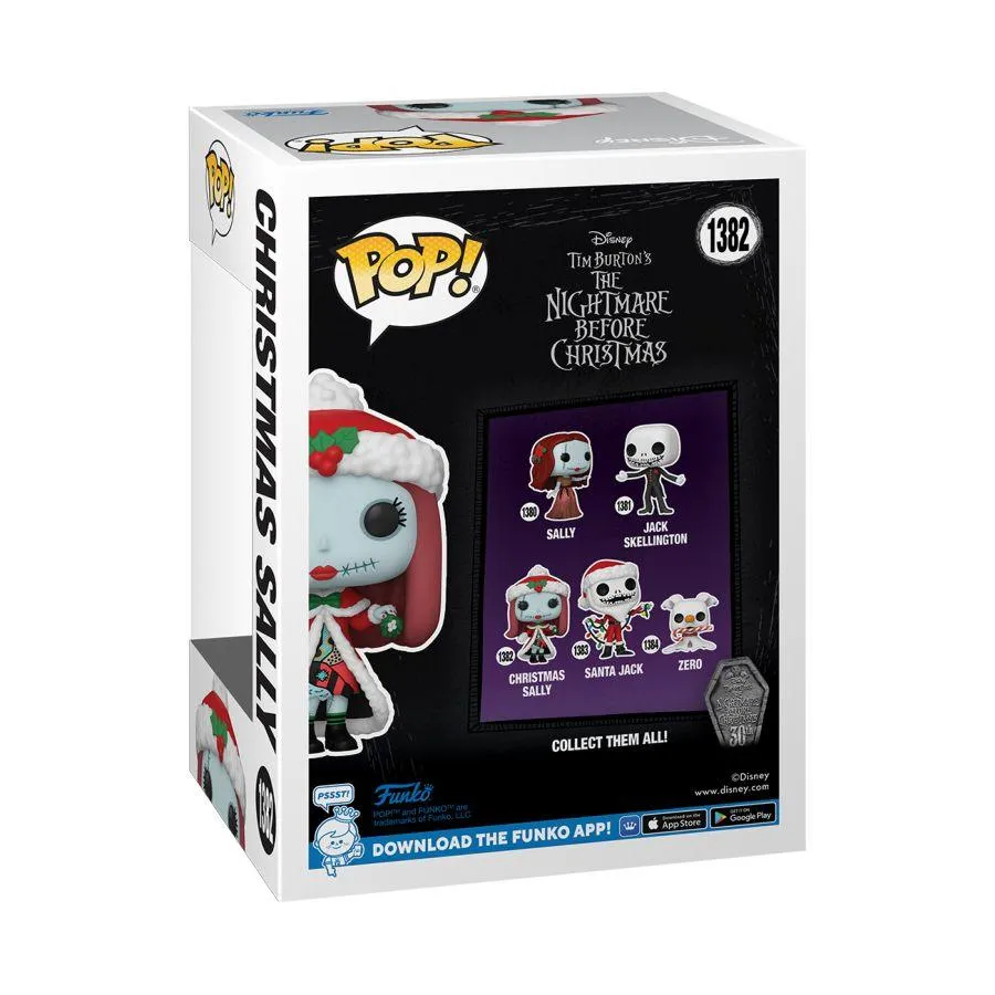 The Nightmare Before Christmas 30th Anniversary - Christmas Sally Pop! Vinyl - Image 4