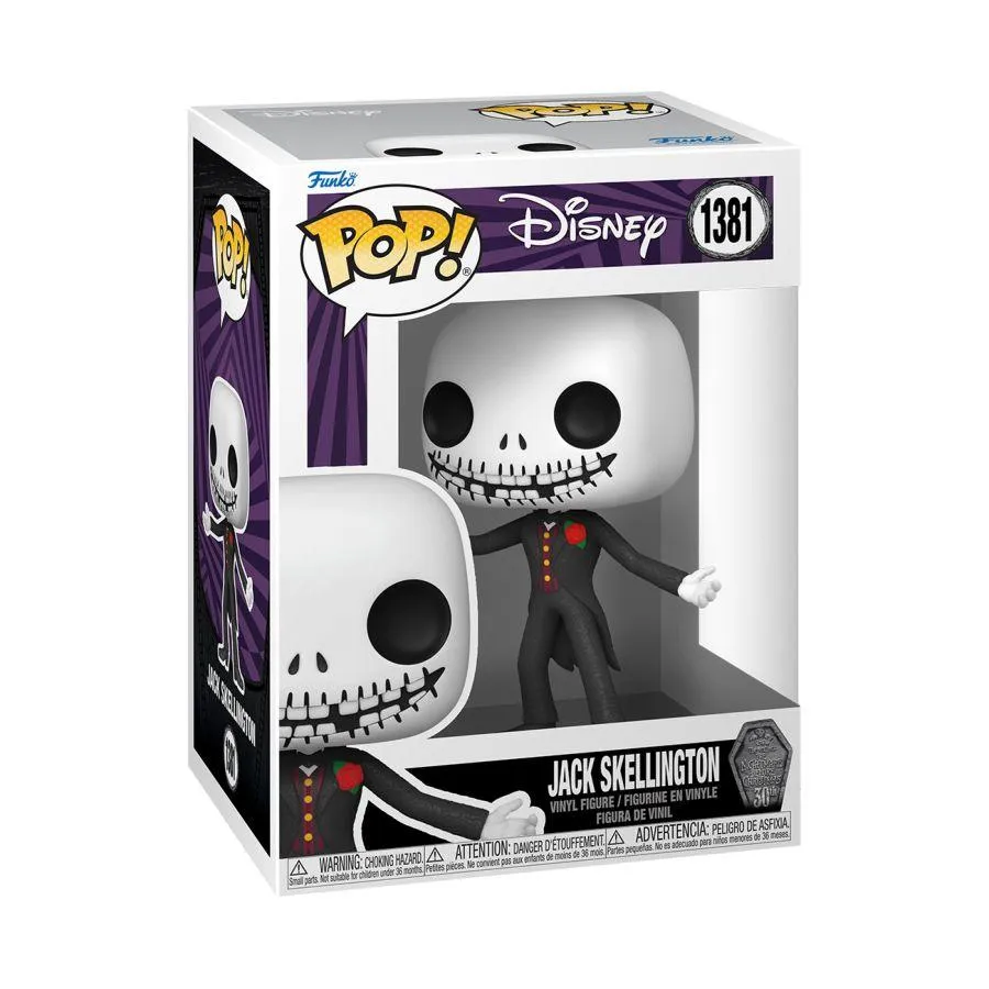 The Nightmare Before Christmas 30th Anniversary - Formal Jack Pop! Vinyl - Image 3