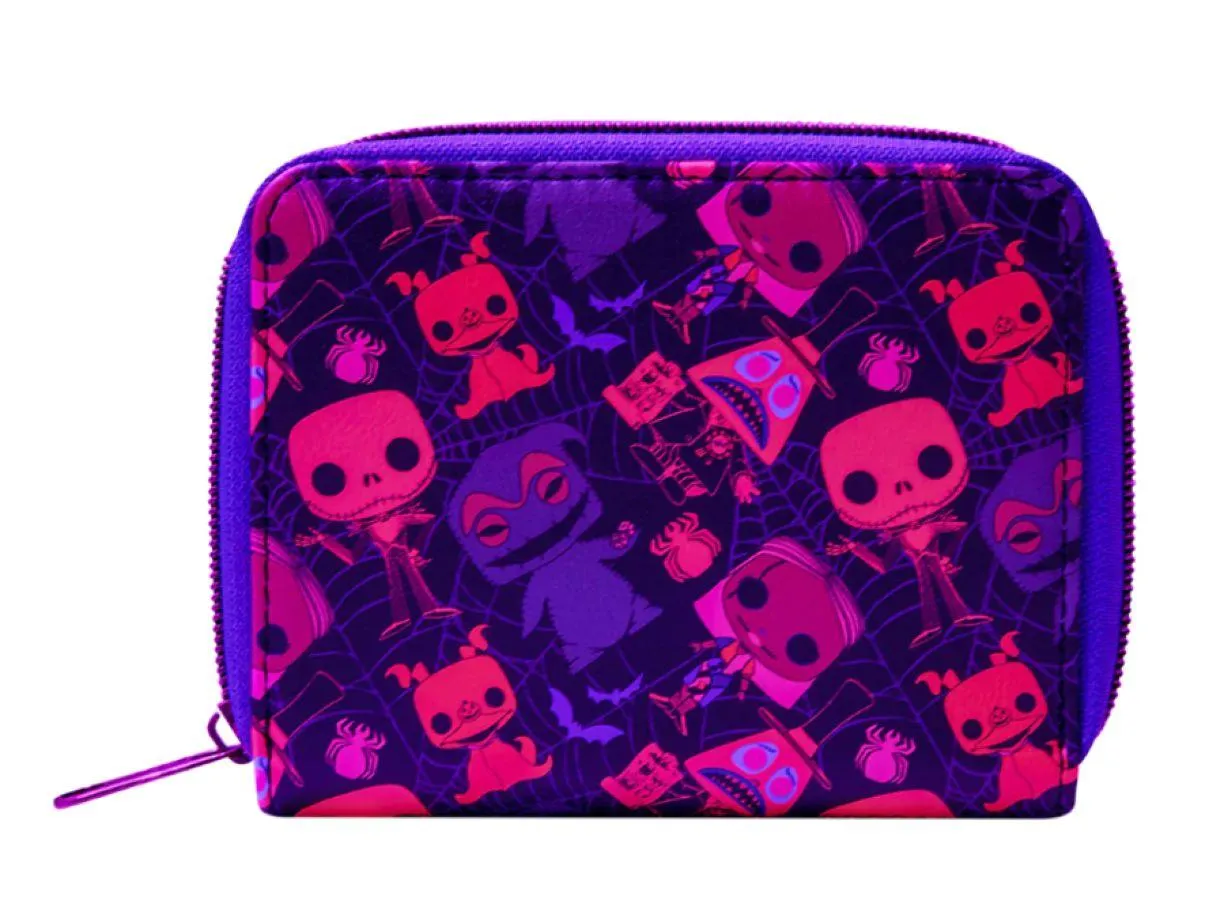 The Nightmare Before Christmas - Blacklight Zip Around Wallet - Image 2