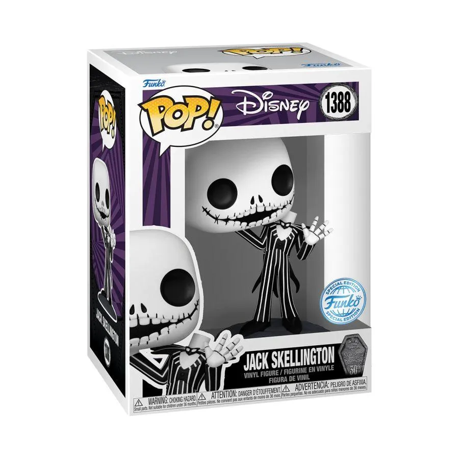 The Nightmare Before Christmas - Headless Jack US Exclusive Pop! Vinyl [RS] - Image 3