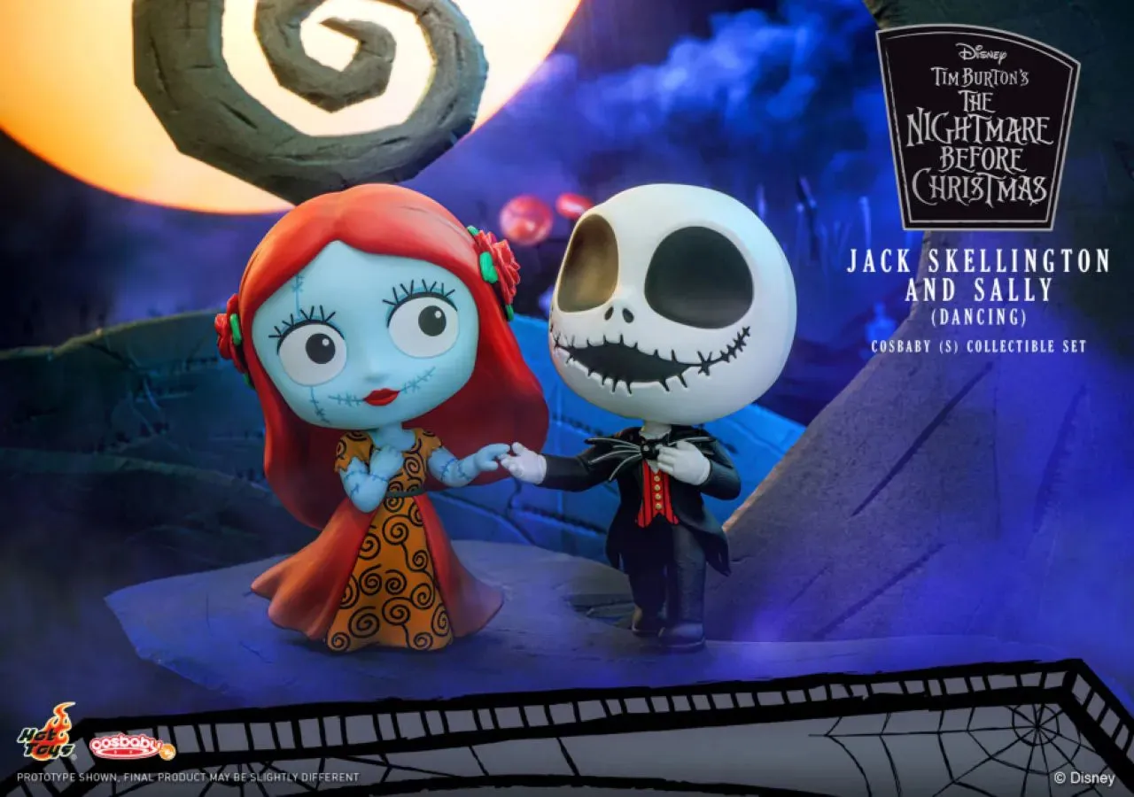The Nightmare Before Christmas - Jack and Sally Dancing Cosbaby [2 Pack] - Image 2