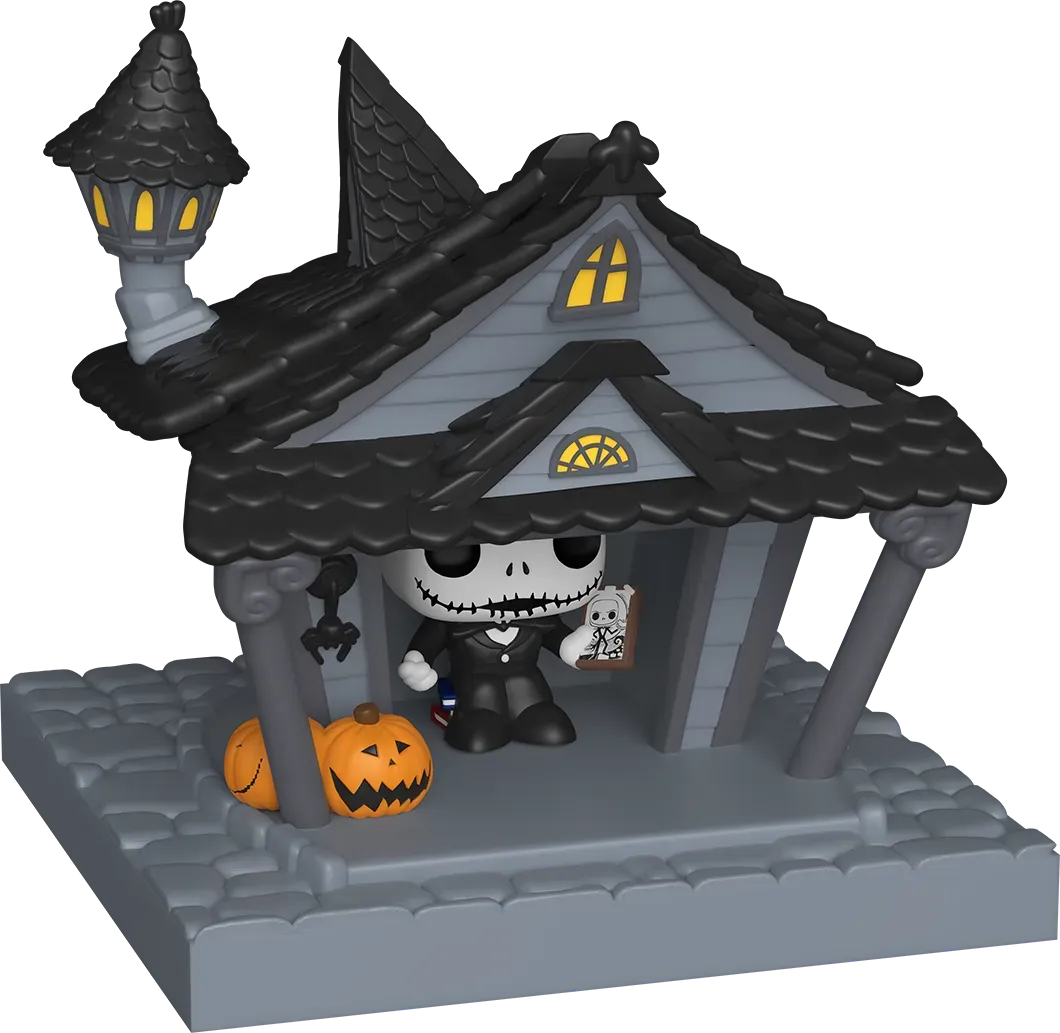 The Nightmare Before Christmas - Jack at Home Bitty Pop! Town - Image 2