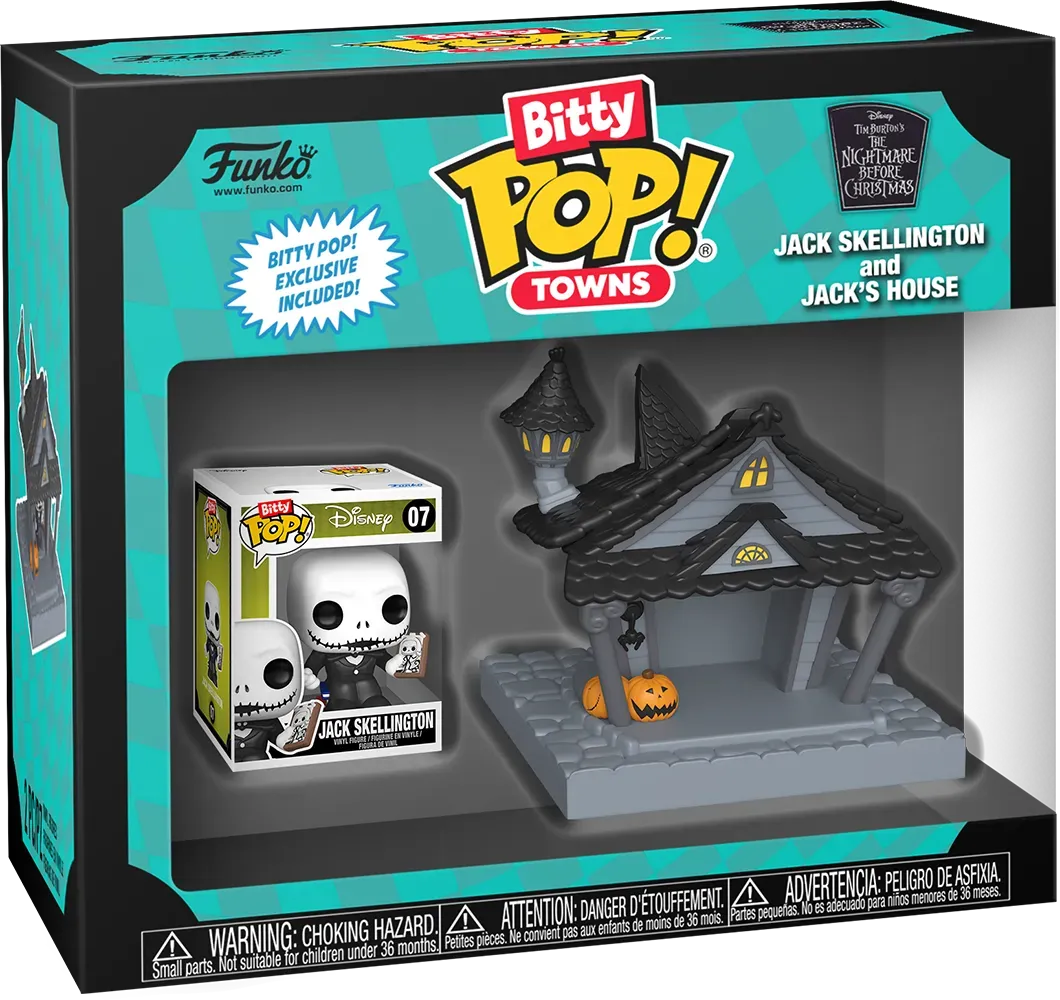 The Nightmare Before Christmas - Jack at Home Bitty Pop! Town - Image 3